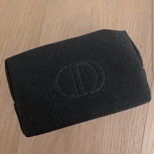 Dior Black Cosmetic Bag